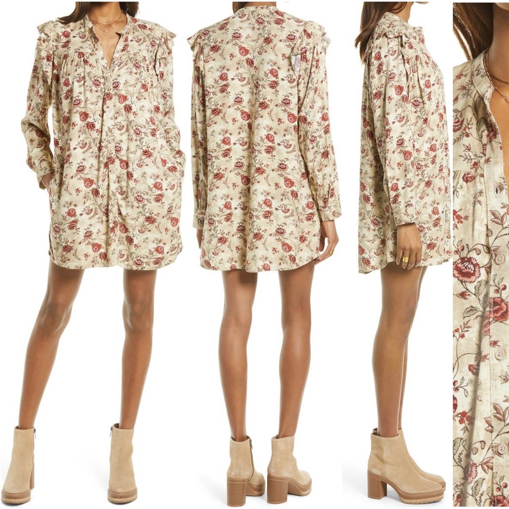 Treasure & Bond Floral Dress Sz M